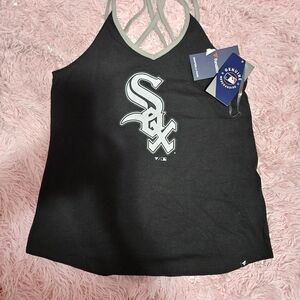 Black Chicago White Sox Tank Top